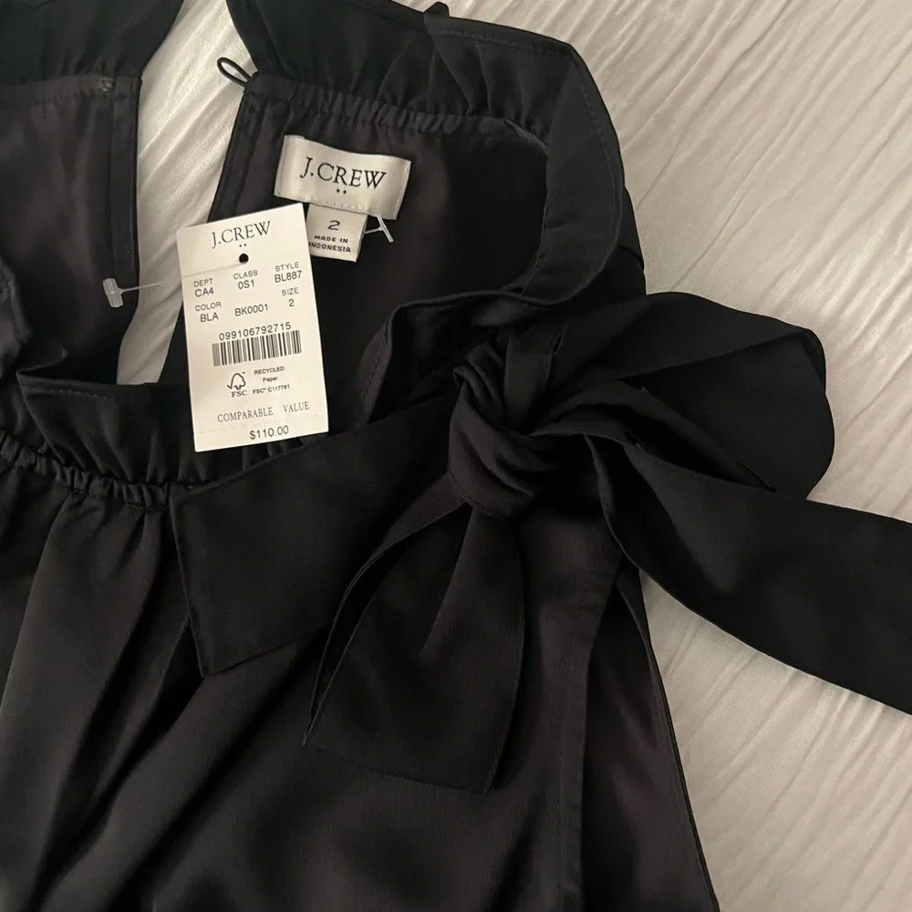 NWT. J Crew, little black dress - Picture 5 of 5